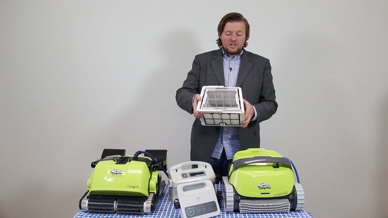Dolphin Bio & S300i robots voor zwemvijvers