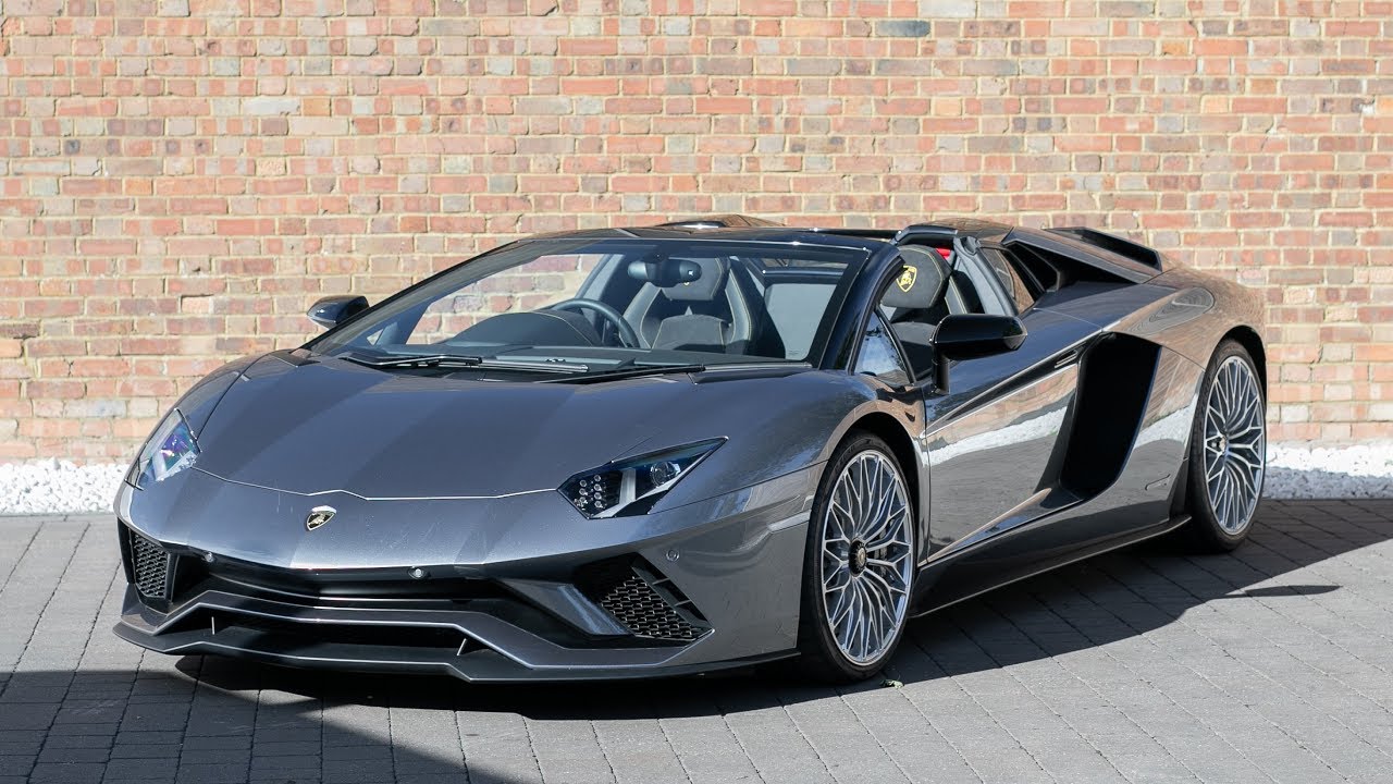 2018 Lamborghini Aventador S LP740-4 Roadster - Grigio Estoque - Walkaround with Start Up & Revs