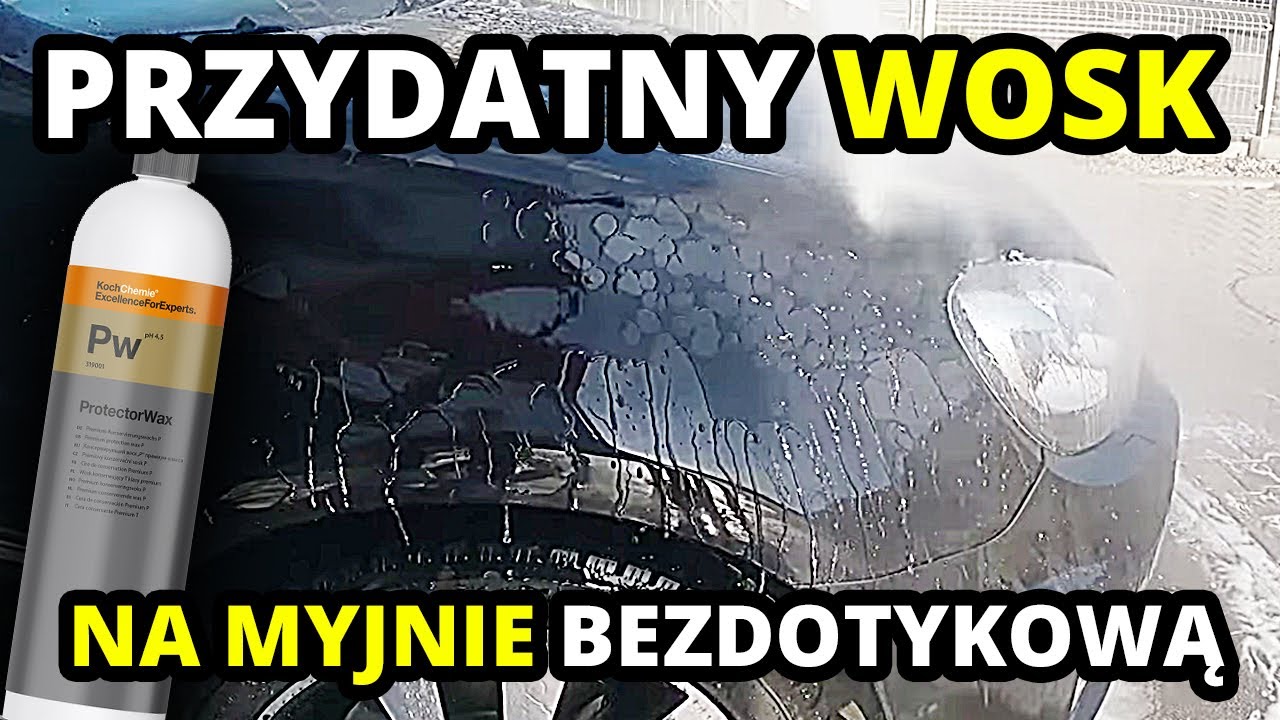 WOSK PO KAŻDYM MYCIU na MYJNI BEZDOTYKOWEJ - Na pewno się przyda !