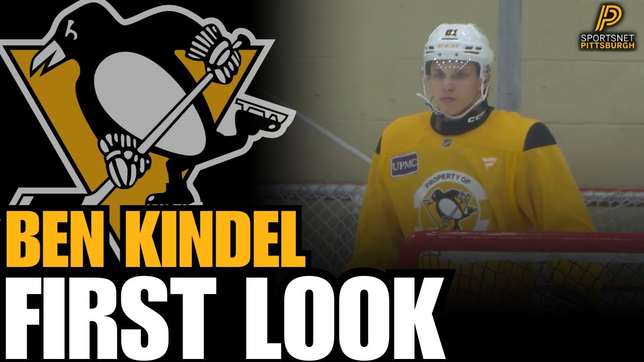 Ben Kindel Hits the Ice: First Penguins Practice Behind the Scenes!