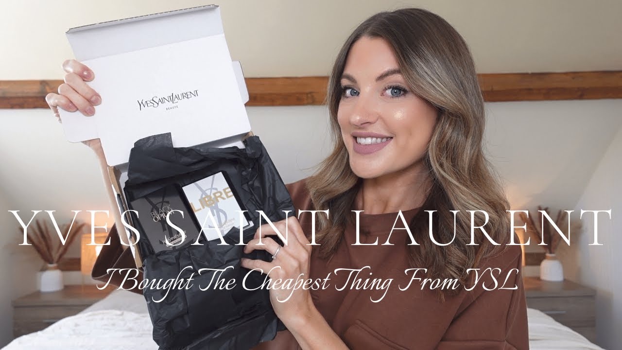 I bought the CHEAPEST Item from YSL || Yves Saint Laurent unboxing 2022