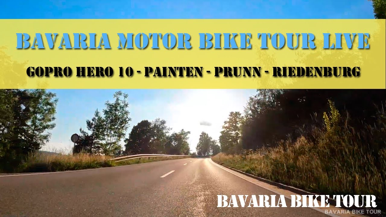 BBT 34 GoPro Hero 10 Hypersmooth Picture Stabilisation Bavaria Bike Tour Live - Painten   Riedenburg