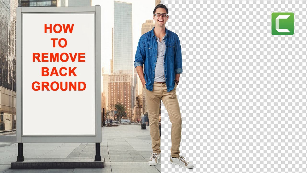How to Remove Background in Camtasia Now!