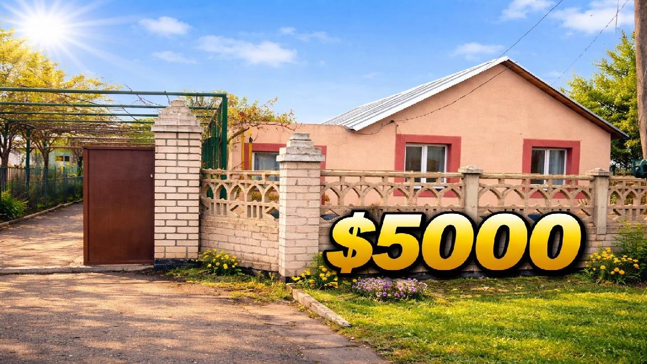 $5000 ЗА ЖИЛИЙ БУДИНОК 😳 ПРОДАЖ БУДИНКУ В СЕЛІ