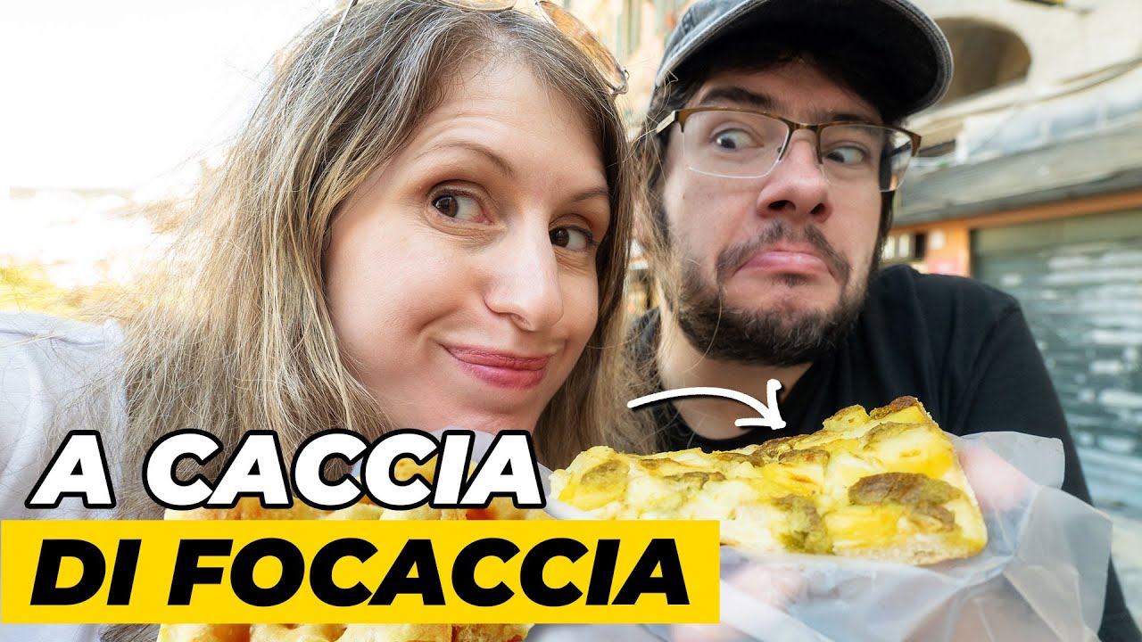 Andiamo in Liguria a caccia di FOCACCIA - #Vlog Genova