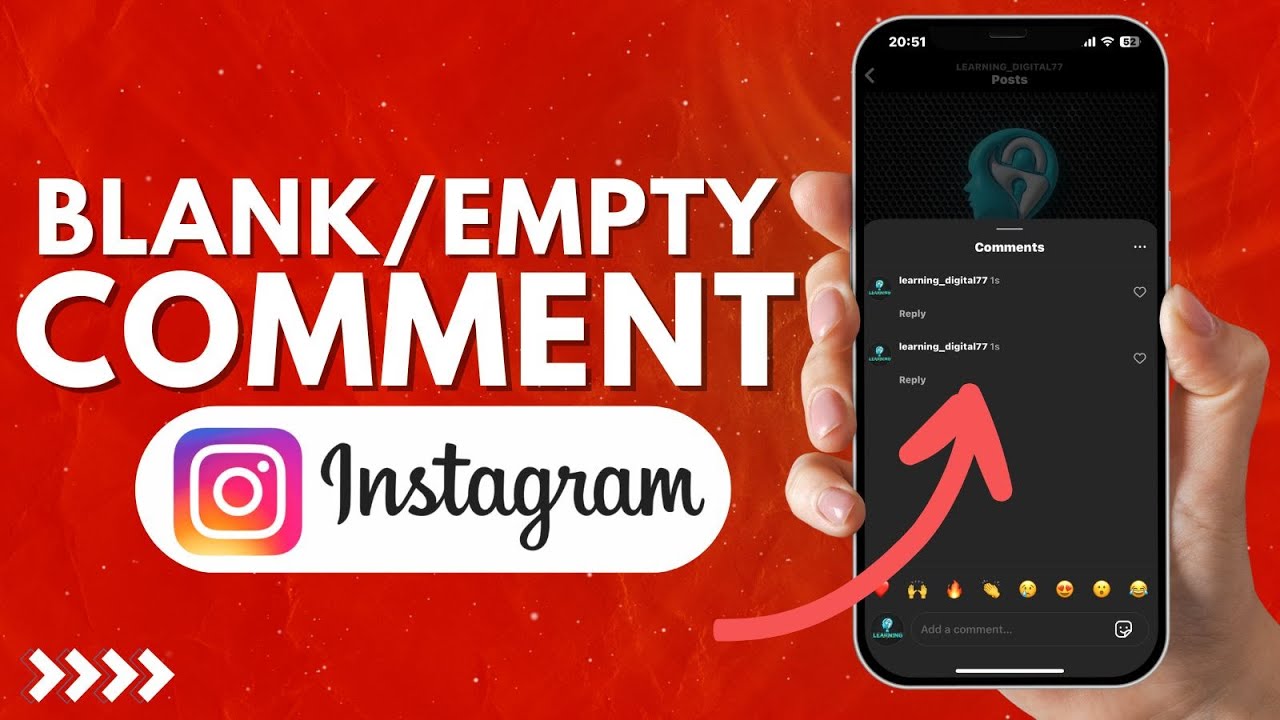 How to do Blank Comment on Instagram | Instagram blank Comment