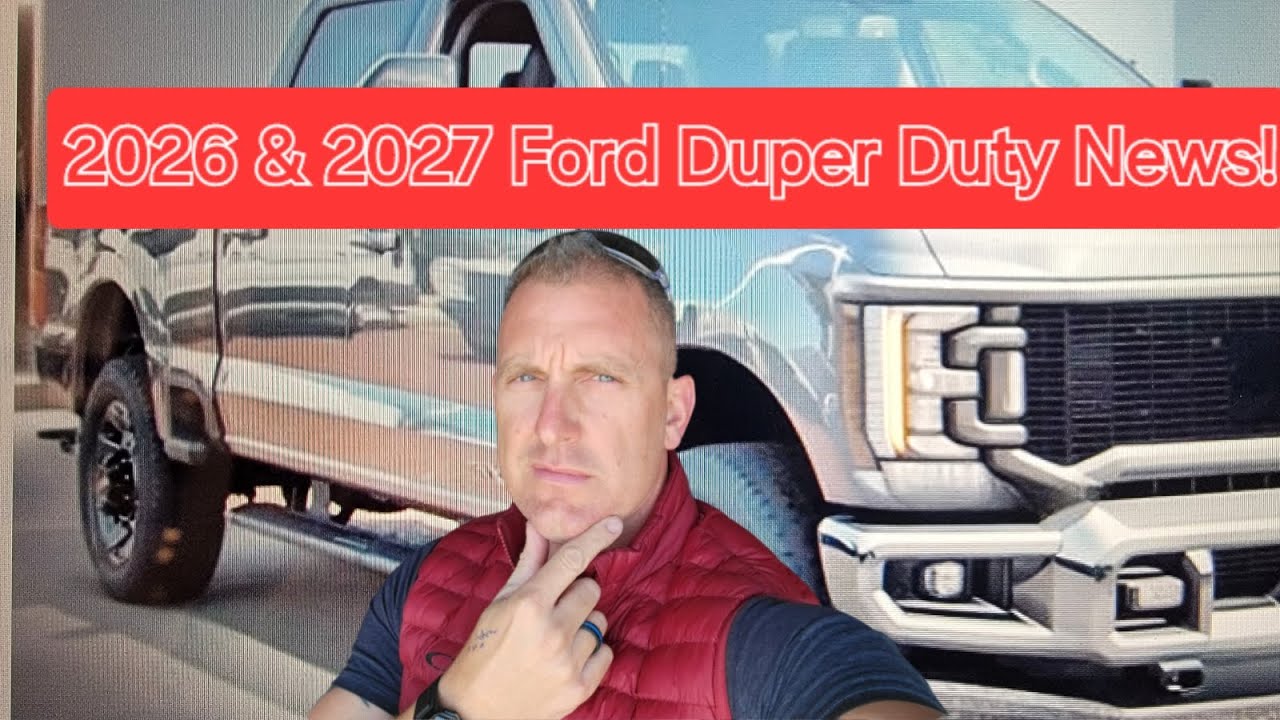 Представляем Ford Super Duty 2026 года! Гибрид, скорее всего, появится в 2027 году!