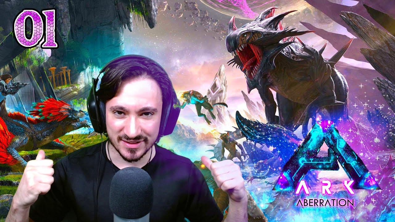 JE DÉBUTE L'AVENTURE SUR ARK ASCENDED ABERRATION ! [ABERRATION EP.01]