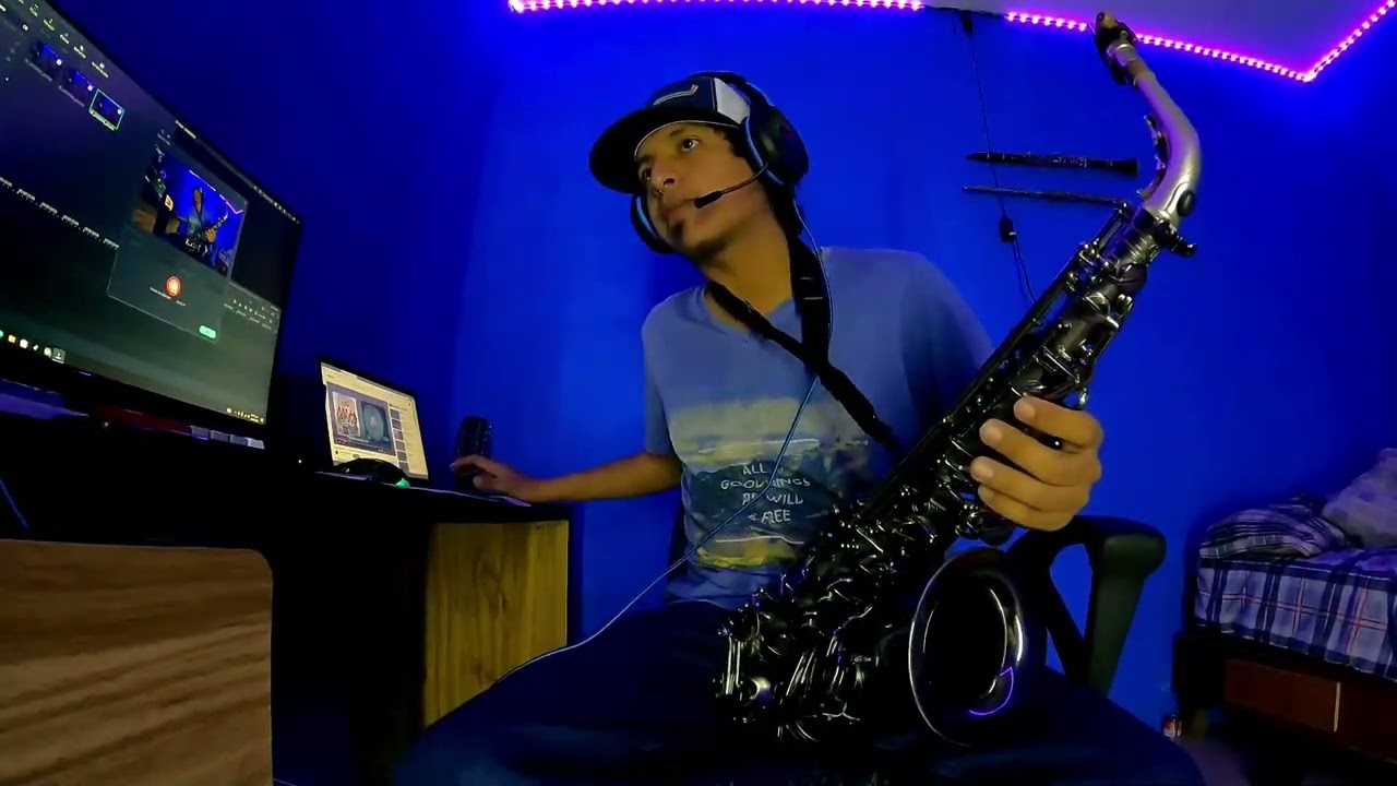 Cumbia del sol - Conjunto Rienda Tutorial Saxofón