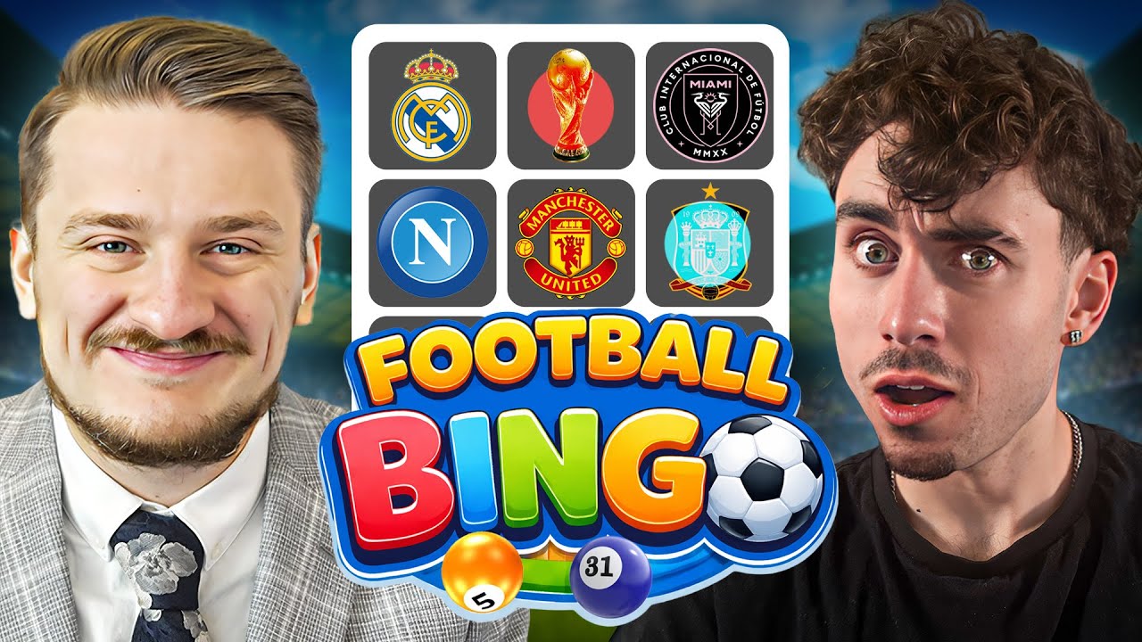 FOOTBALL BINGO VS @Roachy TV