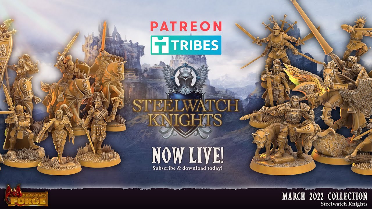 Steelwatch Knights: Patreon Collection March 2022