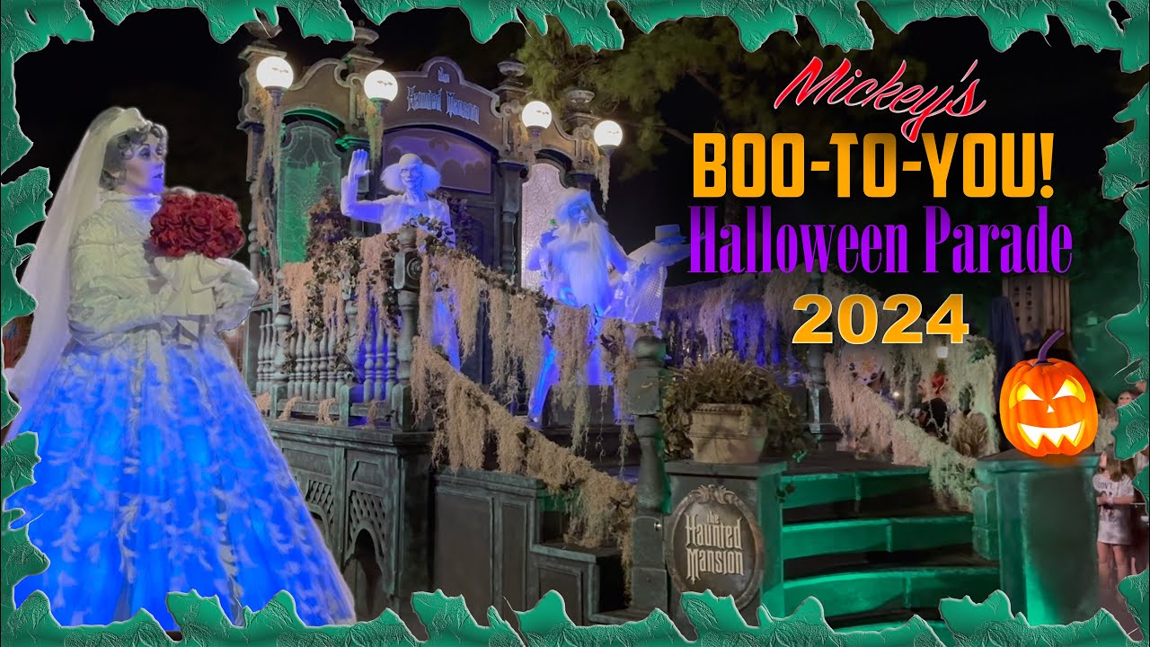 Mickey's Boo To You Parade 2024 - Full Parade at Magic Kingdom's Not-So-Scary Halloween Party