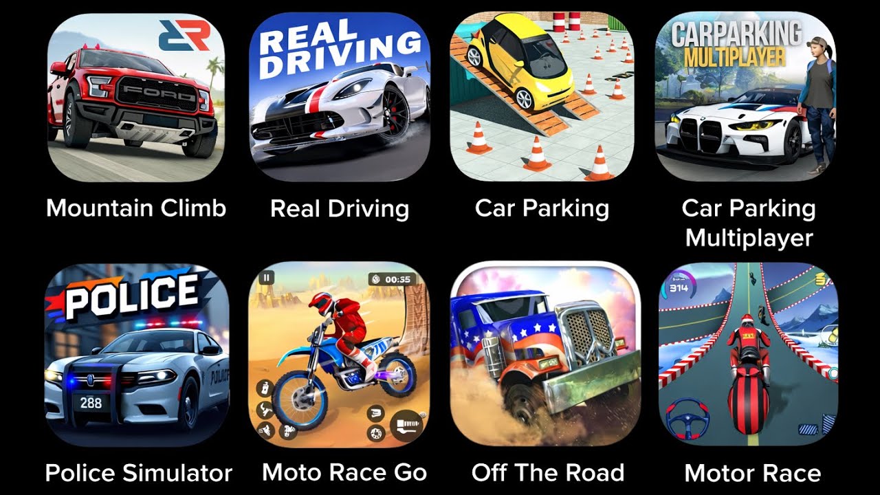 US Police Cop Simulator,Car Parking Multiplayer. Best Android Parking Games.