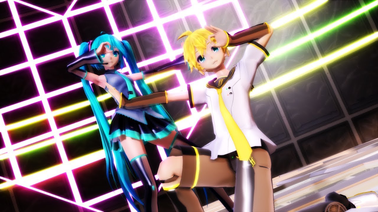 【MIKU & LEN V4x】Spinal Fluid Explosion Girl + MP3