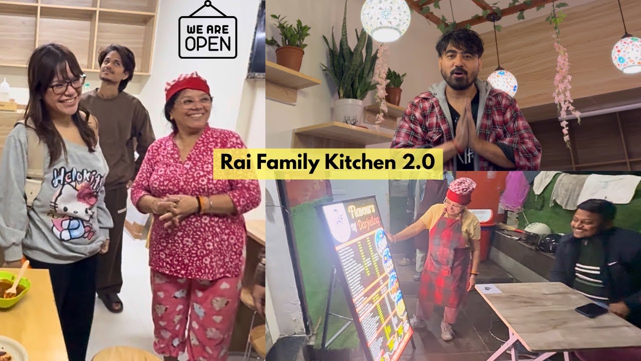 Our New Cafe is now OPEN | Rai Family Kitchen 2.0 💕