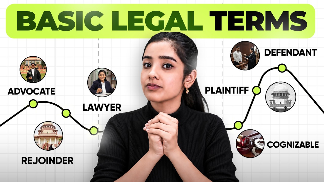 Basic Legal Terms Explained | Speak Like a Lawyer!