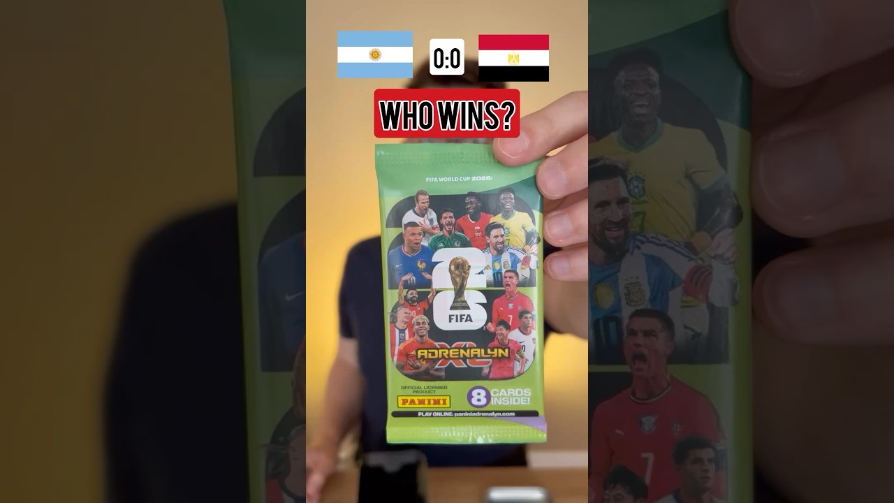 FIFA WORLD CUP 2026 MATCH PREDICTION 🏆PANINI FOOTBALL BOOSTER PACK