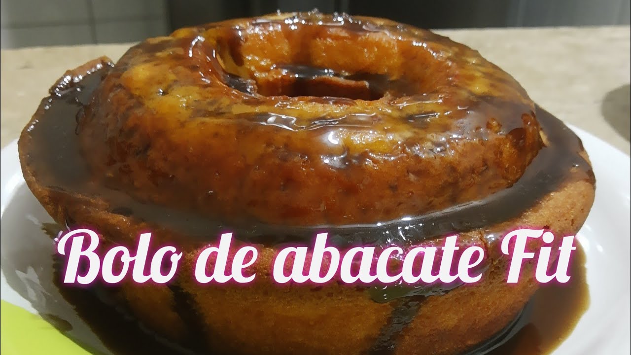 Bolo de abacate Fit  #saudavel  #nutritivo