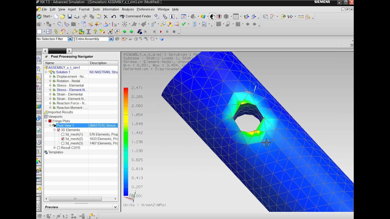 NX Advanced Simulation