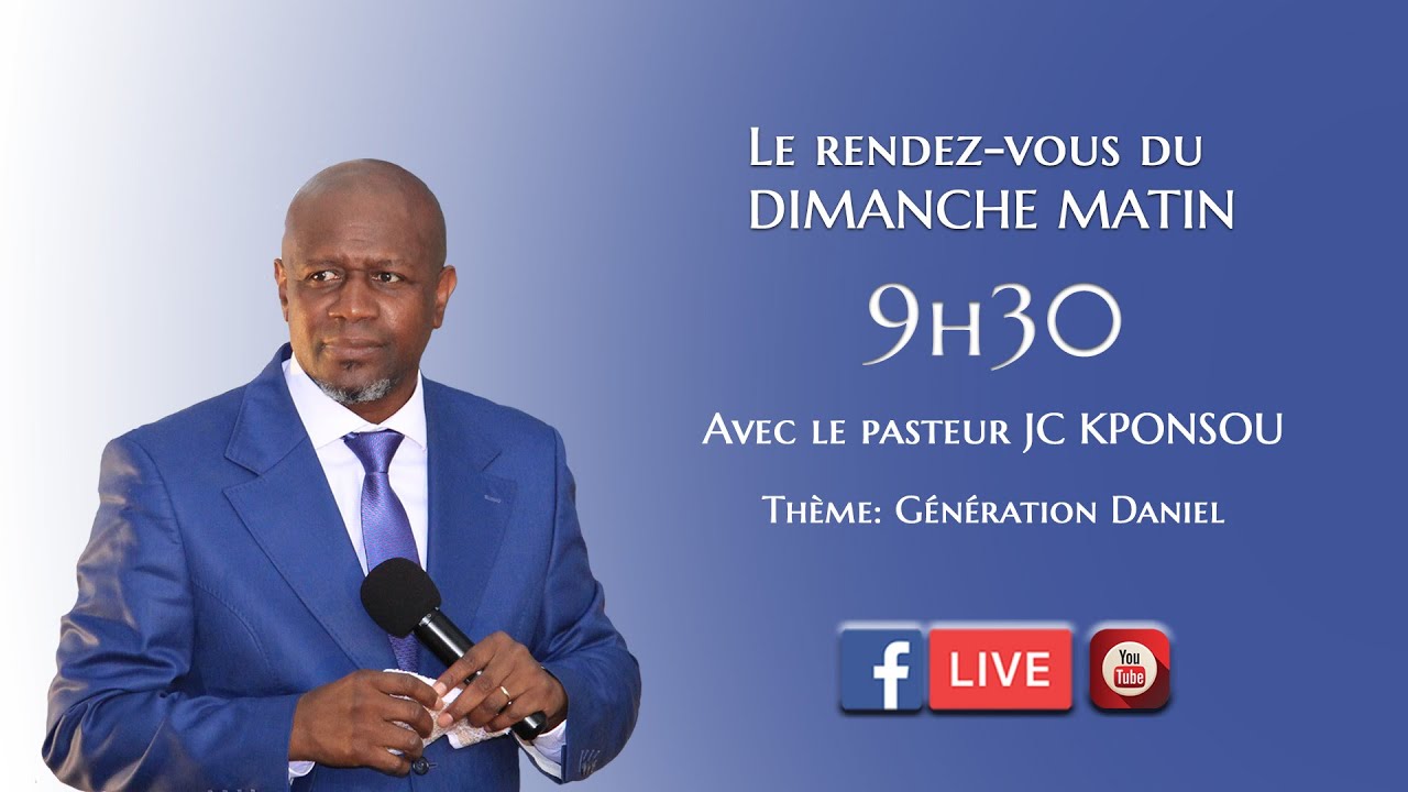 Pasteur Jean Claude KPONSOU :Génération Daniel