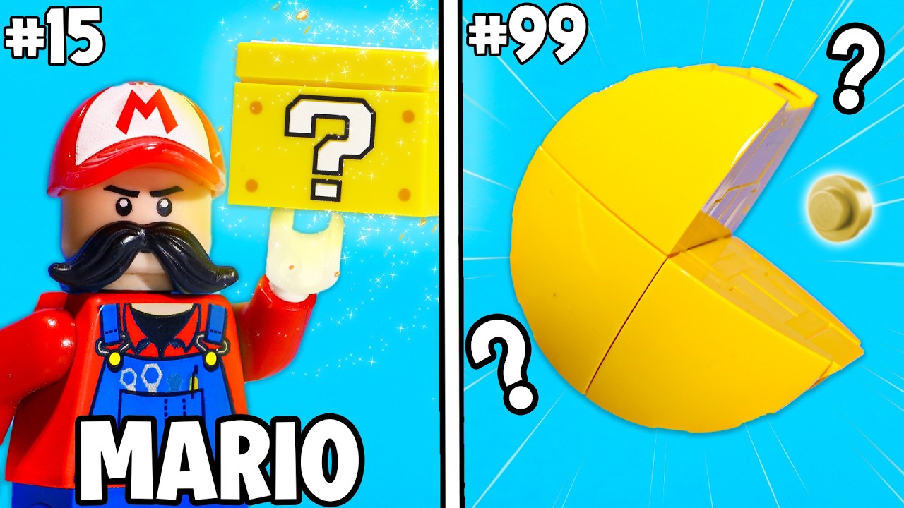 100 VIDEO GAME Characters in LEGO