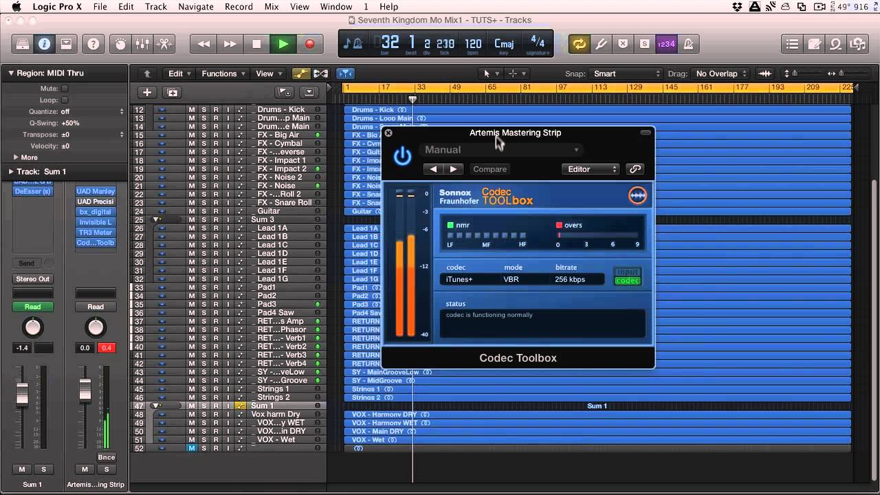 Quick Tip: Using The Sonnox Codec Toolbox