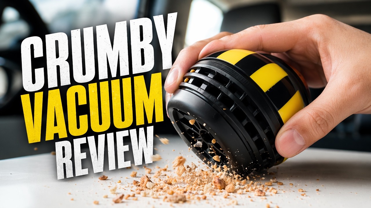 Crumby Mini Wireless Handheld Vacuum Review