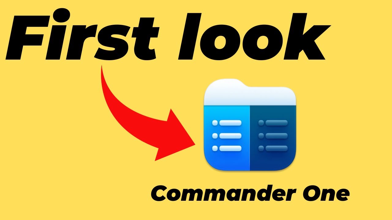 Better than Finder? Commander One First Impressions