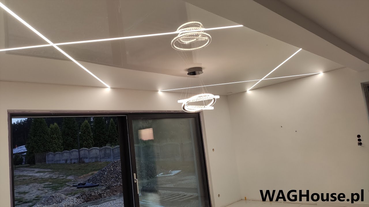 NOWOCZESNA STODOŁA 160M2 | Sufit napinany w salonie :)