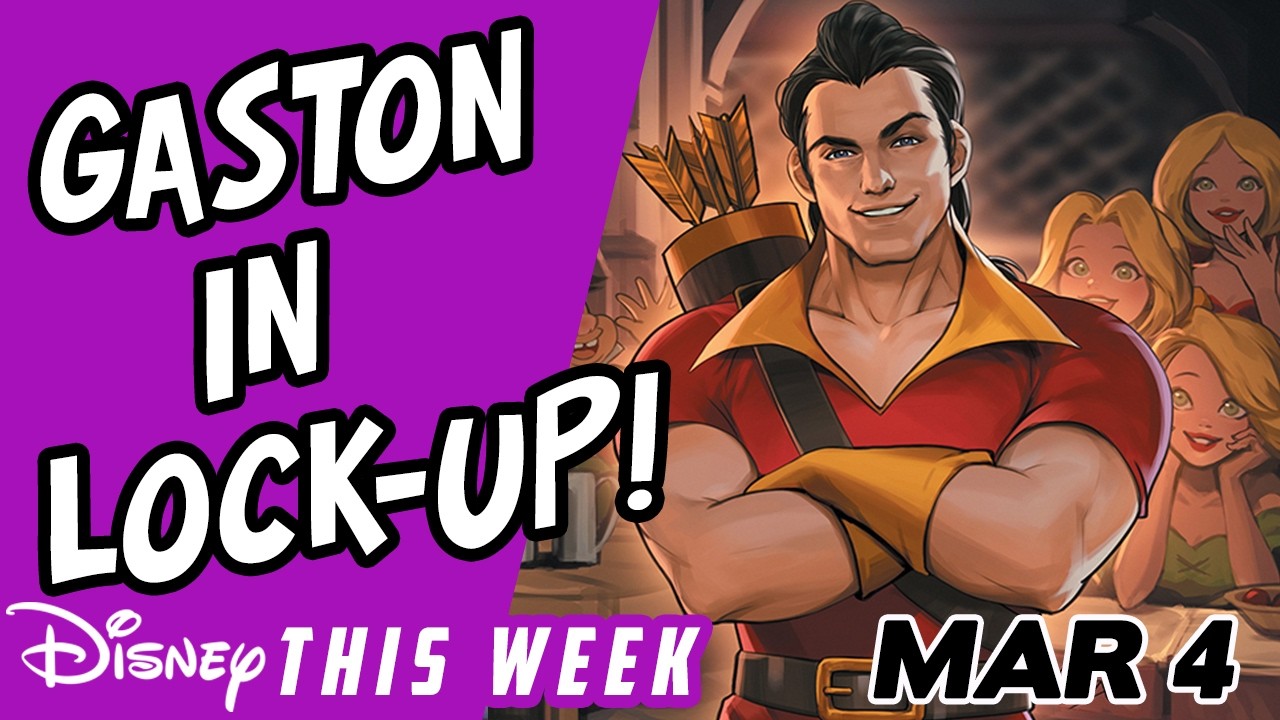 DISNEY THIS WEEK From Dynamite: 3/4 - Gaston, Nightmare Before Christmas, Gargoyles x Darkwing Duck
