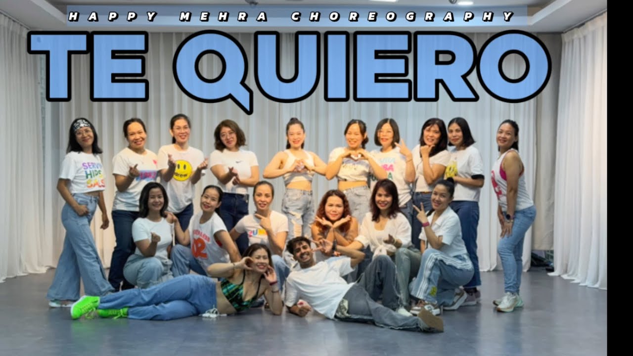 Te Quiero - Murda & Dhurata Dora | Bachata | Zumba Fitness | Happy Mehra Choreography