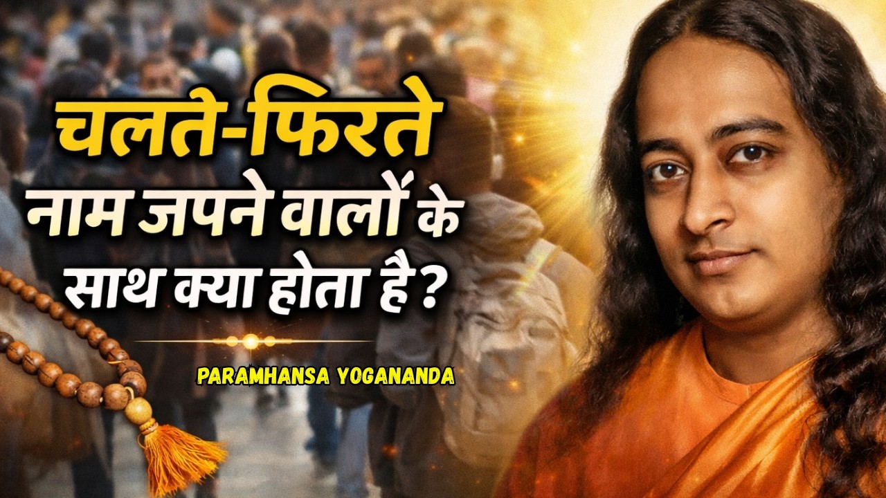 चलते-फिरते नाम जपने वालों के साथ क्या होता है? | नाम-जाप की अद्भुत शक्ति | Paramhansa Yogananda
