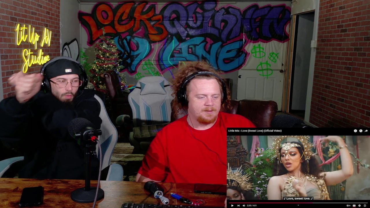 Lit Up AV Reactions: Little Mix - Love (Sweet Love) (Official Video)