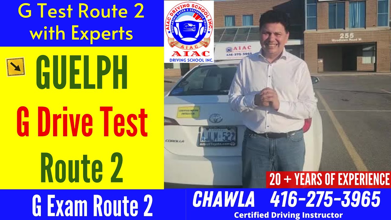 Guelph G Drive Test Route 2 | 2023 |  Full Road Test Route | Tips & Tricks to Pass G Test in Guelph