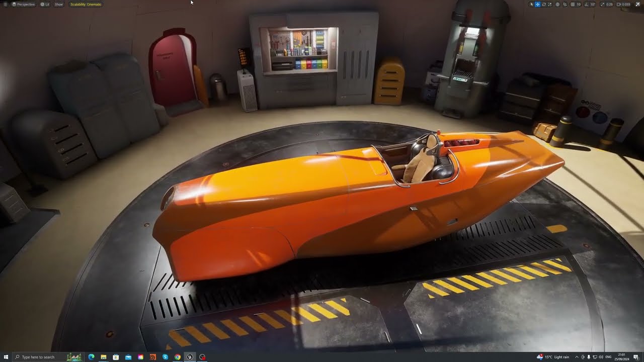 My Hangar In Unreal Engine 5.4