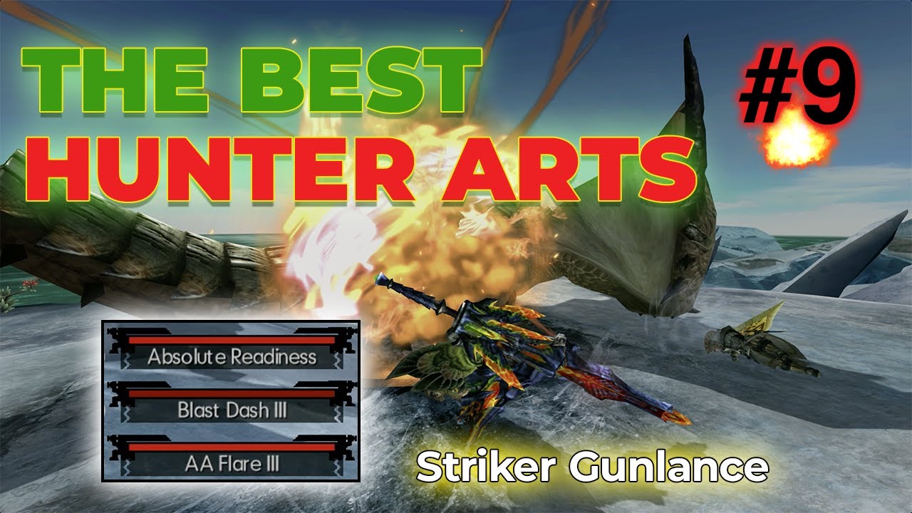 THE BEST HUNTER ARTS | MHGU Daily Hunts 9 Striker Gunlance AA Flare Blast Dash Absolute Readiness