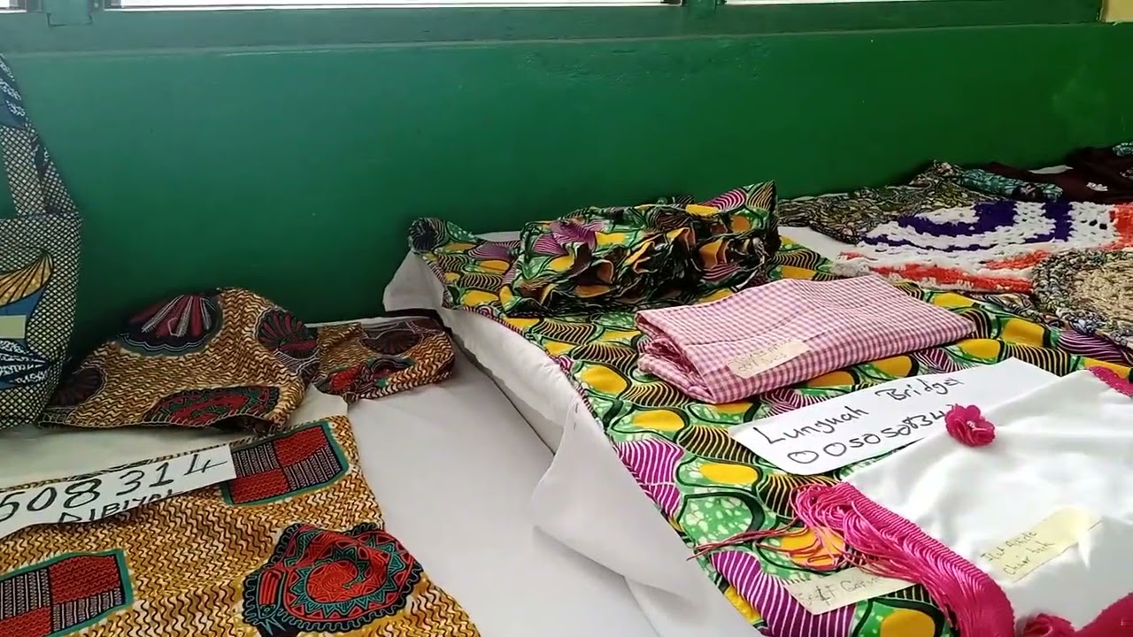 CLOTHING & TEXTILES STUDENTS SHOWCASE THEIR PRODUCTS