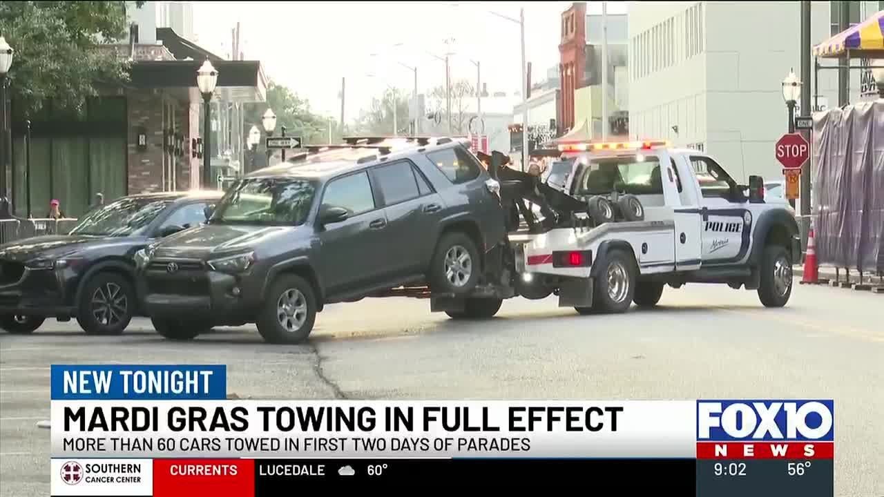 ‘It’s not like the big, yellow signs weren’t clear:’ Mardi Gras parking violations lead to vehicl...