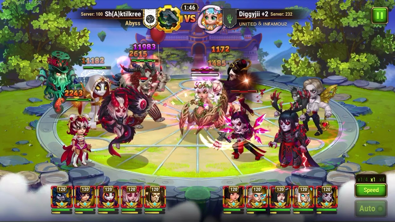 Hero Wars Xe&rsquo;Sha in action!