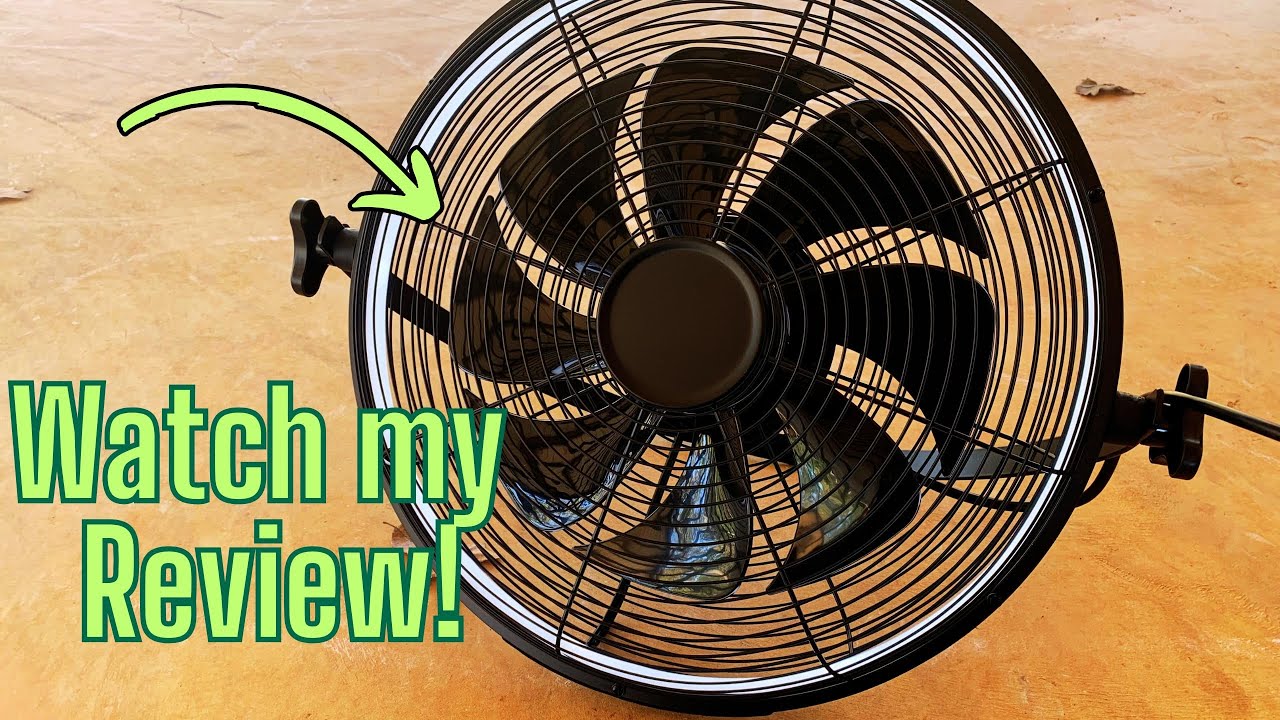 Outdoor Hanging Fan-Honest Review