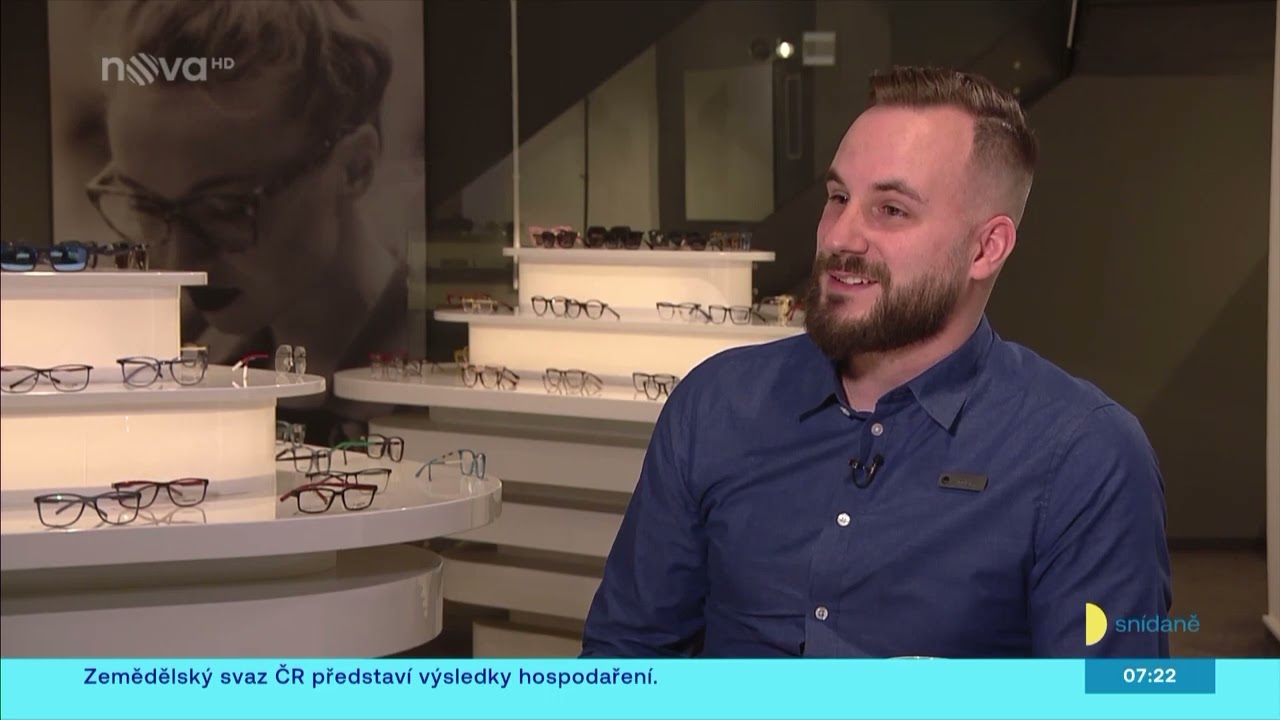 Co dělá optometrista a jak probíhá vyšetření očí v optice? Ze série Lentiamo ve Snídani s Novou.