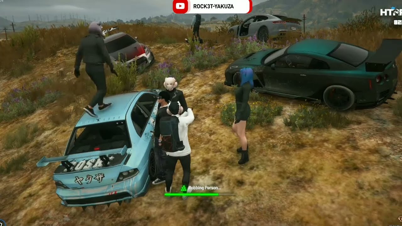 YAKUZA vs TAP BOYZ beginning of ...... (GTA V RP) HTRP 3.0