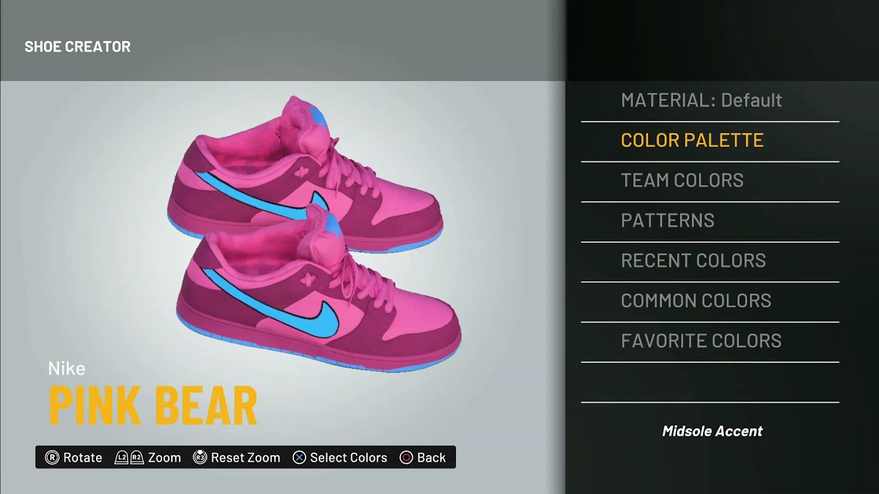 Custom Shoe Creation Tutorial in NBA 2K22 l Nike Sb Dunk Low 