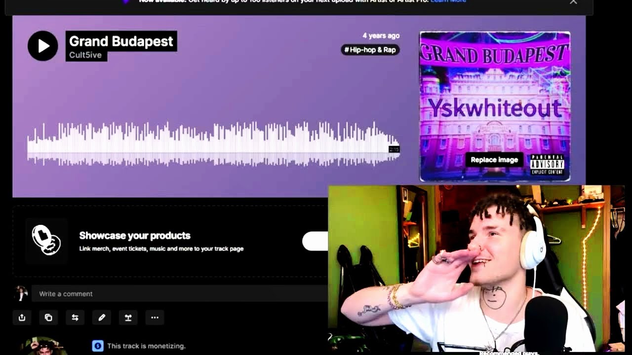 Y&rsquo;all listen to my music on SoundCloud?
