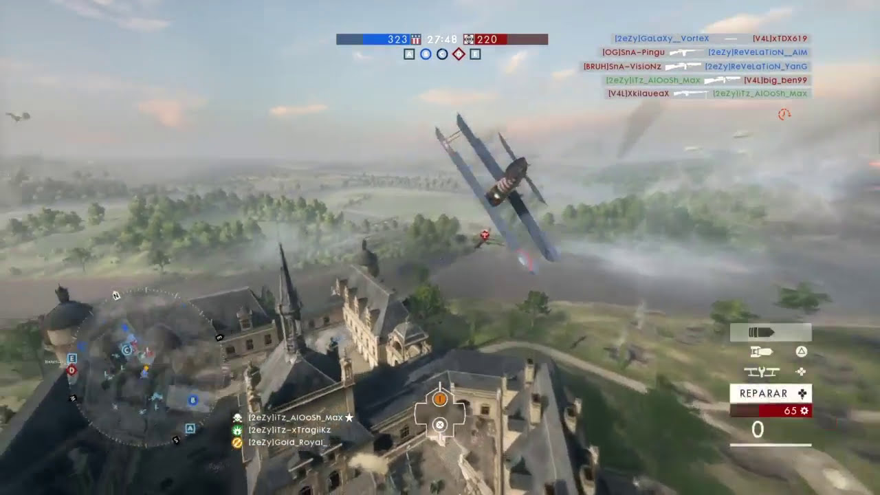 2eZy vs VnM — Battlefield 1 Competitive Match Highlights #2