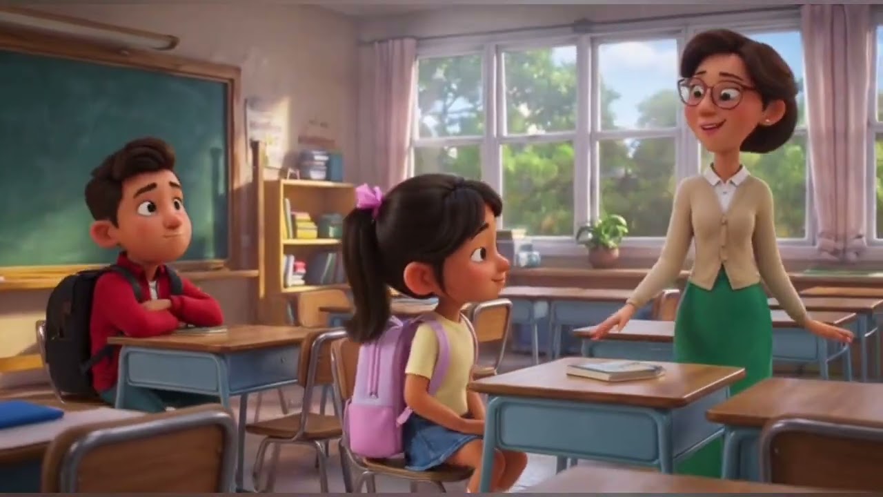 3D Animation | School Bus Morning Turns Into Friendship Story