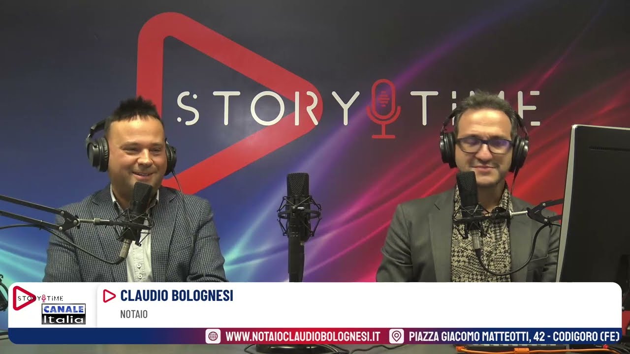 🎙️ Claudio Bolognesi - Notaio | Storytime &ndash; Evoluzione Radio
