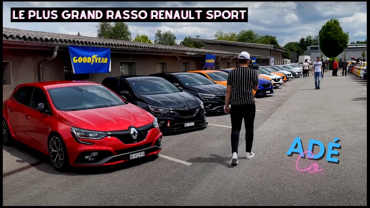 LES PLUS BELLES RENAULT MEGANE 4 RS D'EUROPE !! 😲😈 RASSO SCHWAGLI MEET !! 🤩