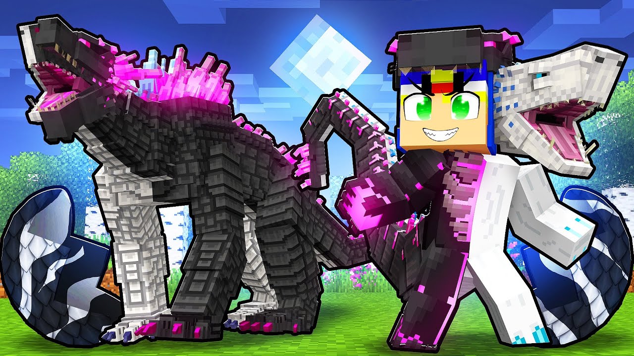 NASCI como um GAROTO SHIMOZILLA *Godzilla + Shimo*