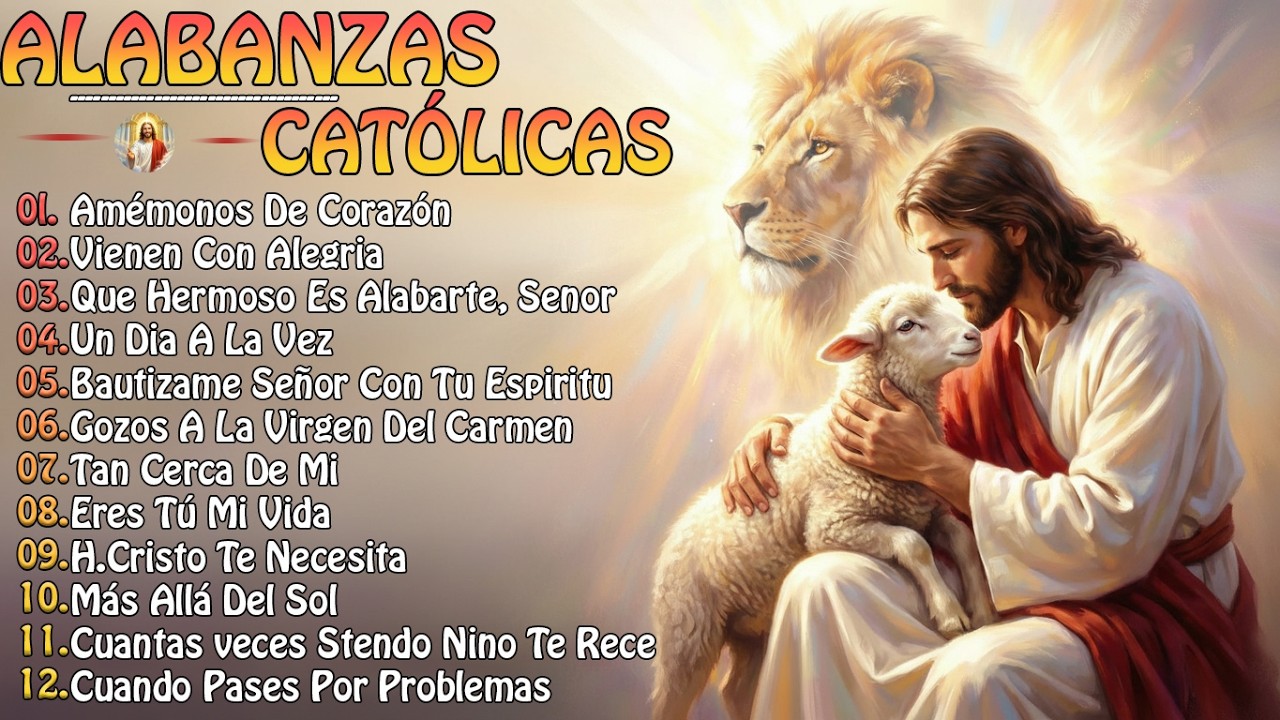 ALABANZAS CATÓLICAS QUE ALIVIAN EL ESTRÉS Y LA ANSIEDAD 🙏🏻🙏🏻TOP 100 MÚSICA CATÓLICA 2026